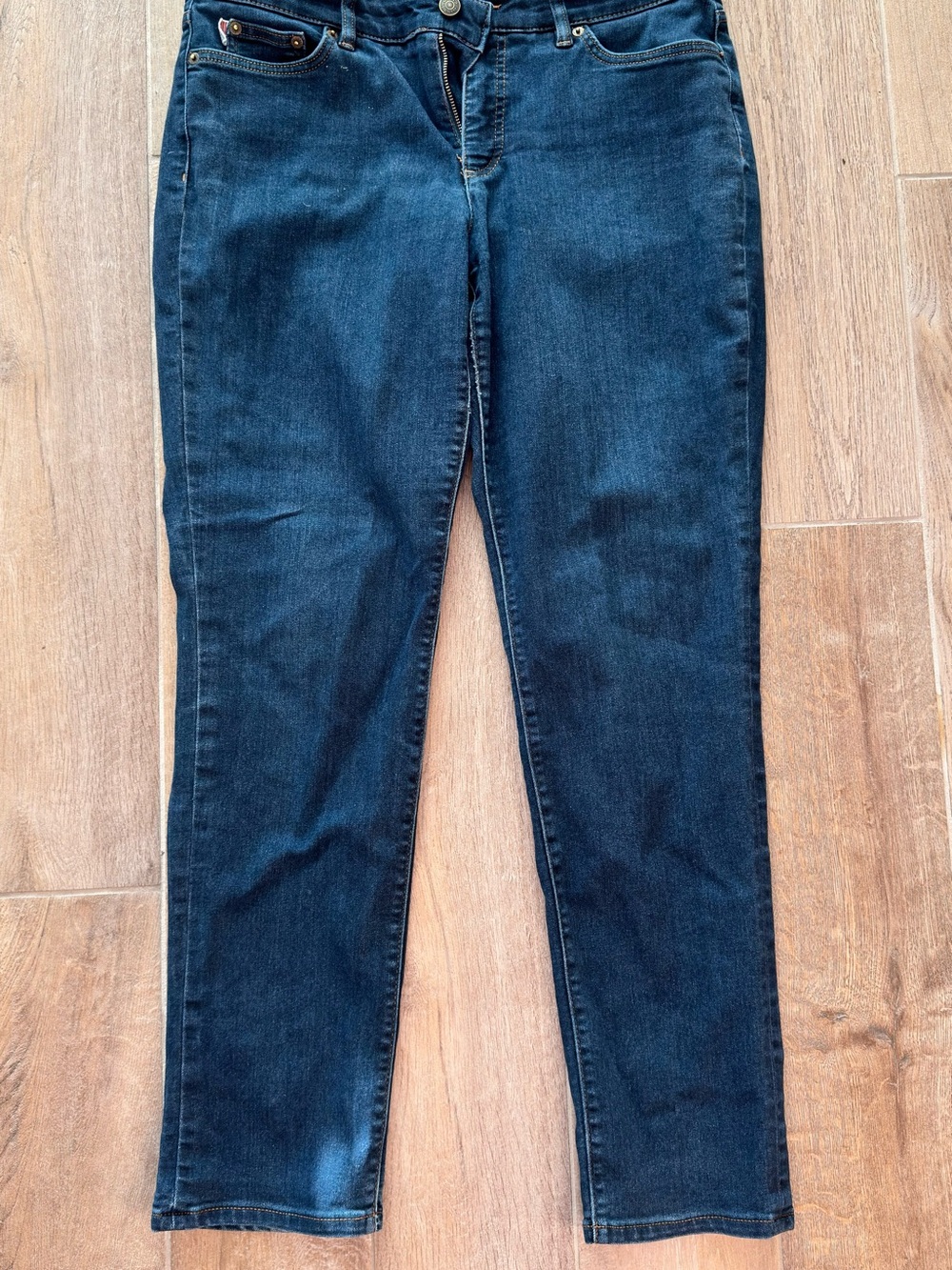 Chaps Dark Indigo Skinny Jeans size 10 in very good condition